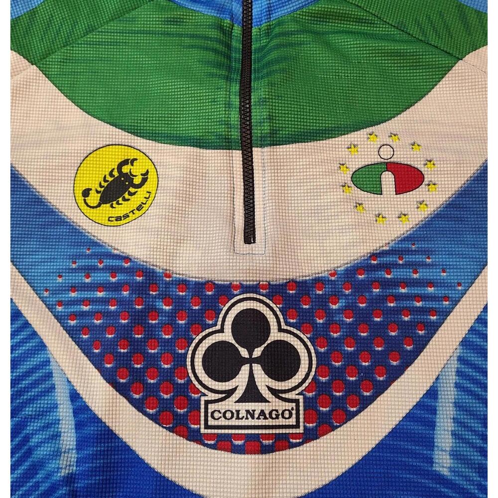 CASTELLI NATIONALE ITALY CYCLING SHIRT 1990's JERSEY BIKE SPORTS MENS SIZE M